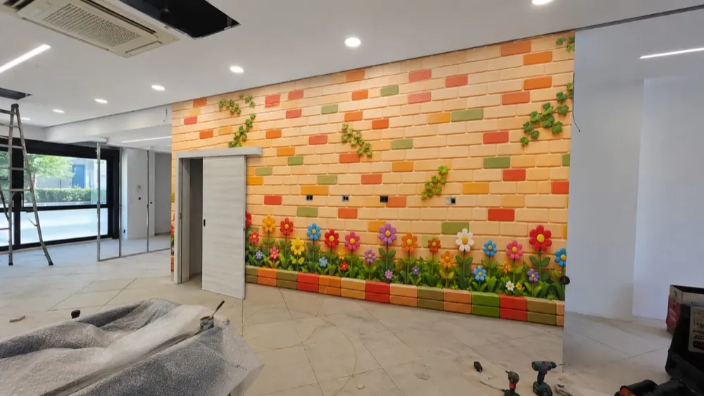 Struttura gioco indoor Play House Family realizzata su misura