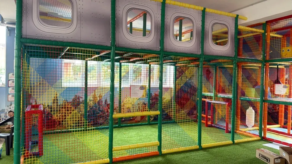 Cantiere Play House Family completato — area a tema personalizzata