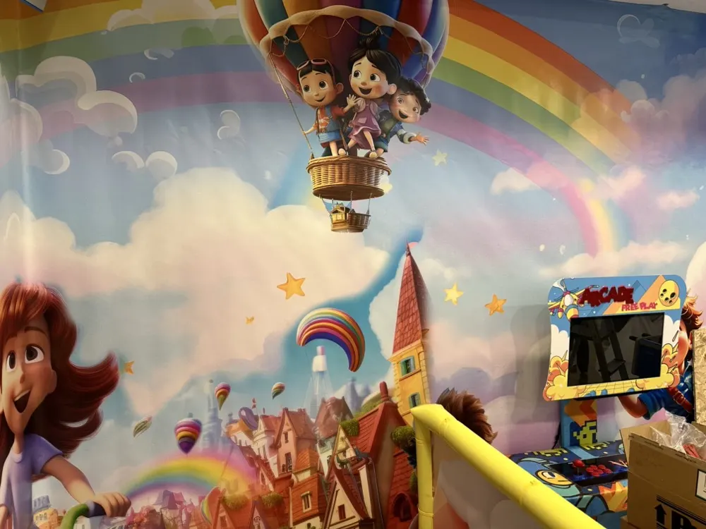 Struttura gioco indoor Play House Family realizzata su misura