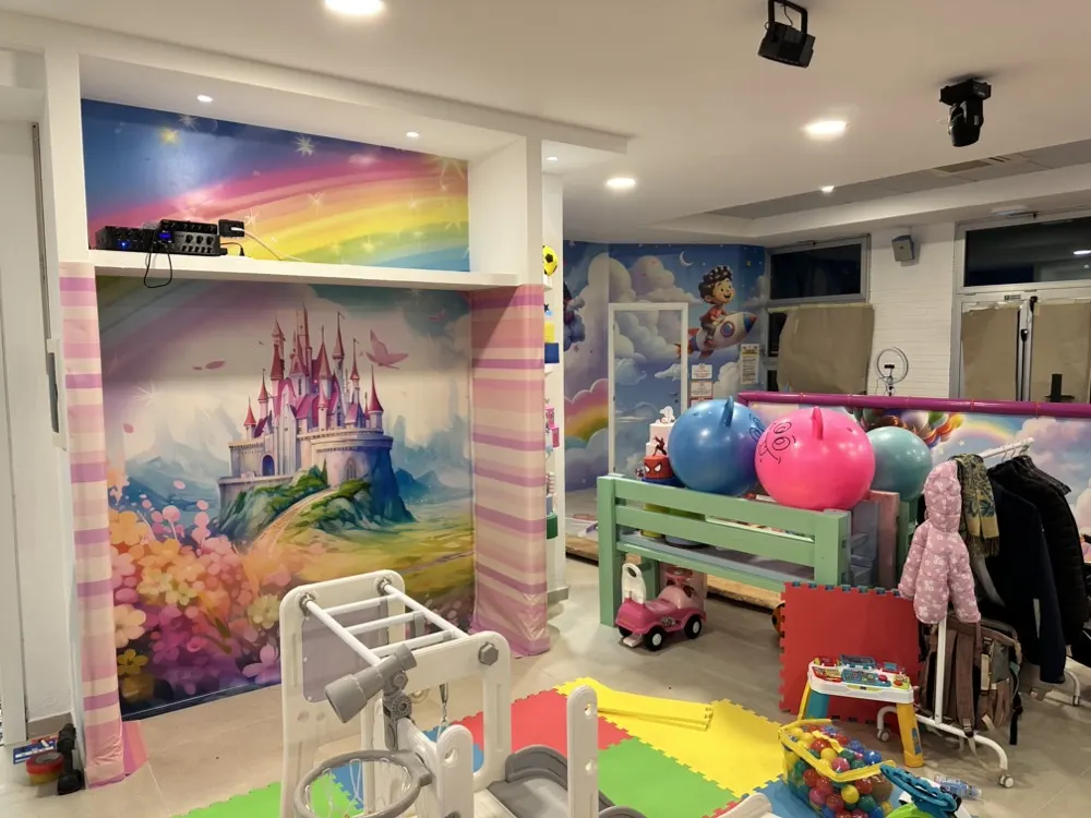 Cantiere Play House Family completato — area a tema personalizzata